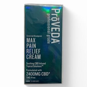 PROVEDA - MAX PAIN RELIEF CREAM Professional Grade External Analgesic
